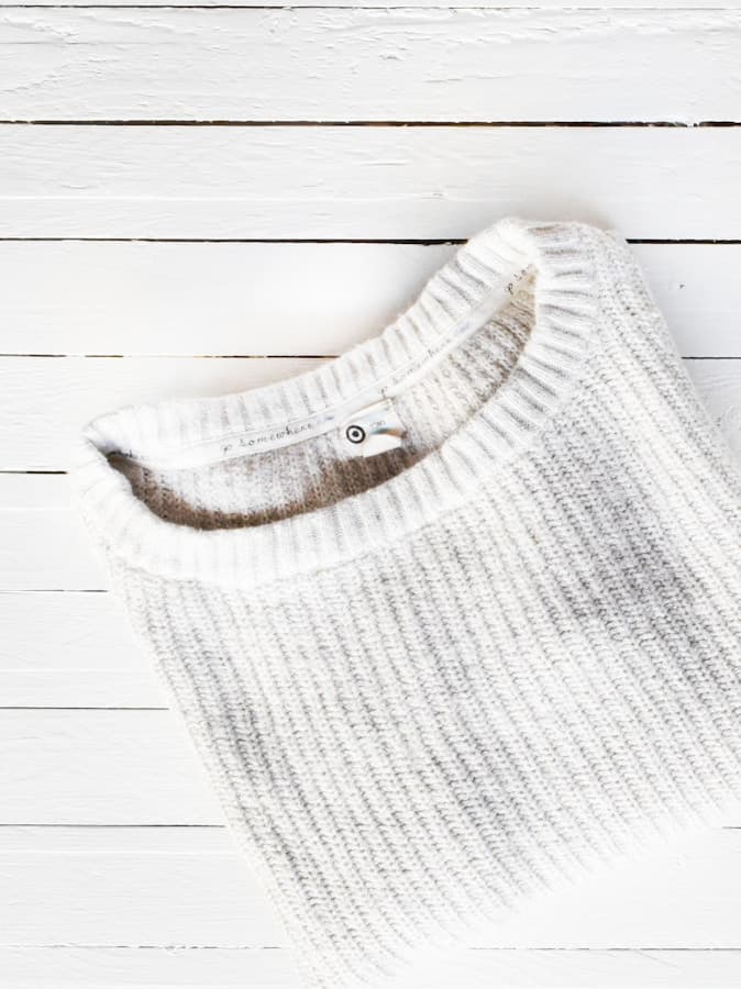 Ribbed Knit Sweater